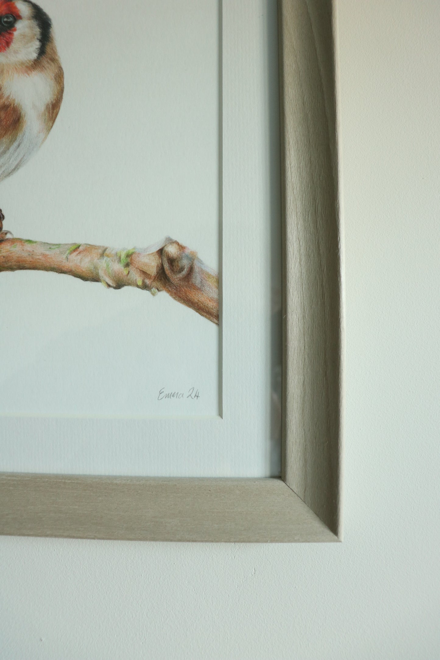 Goldfinch - Framed Original