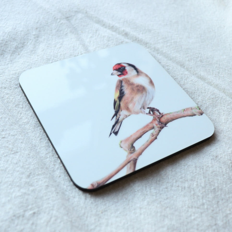 Goldfinch Coaster