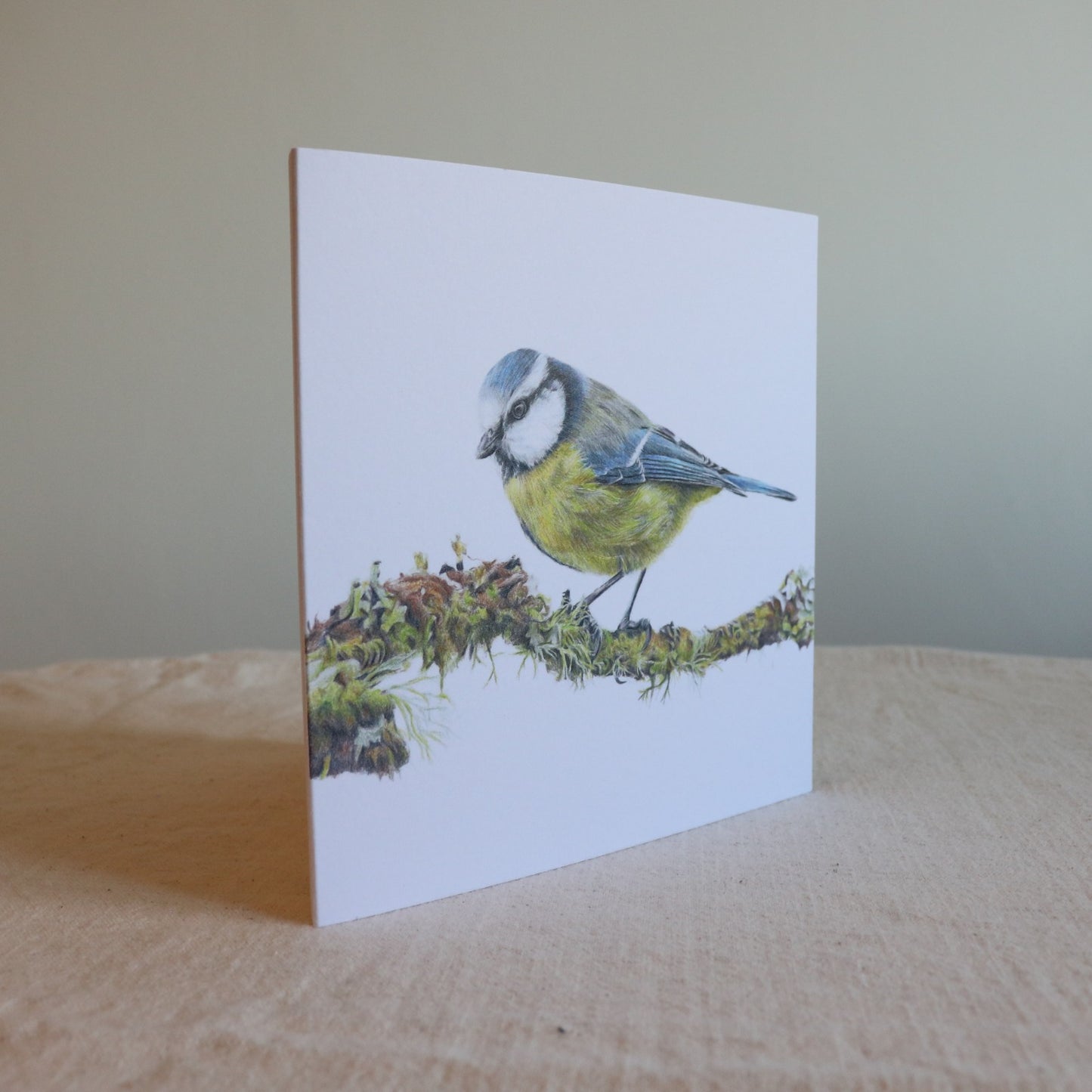 Blue Tit - Greetings Card