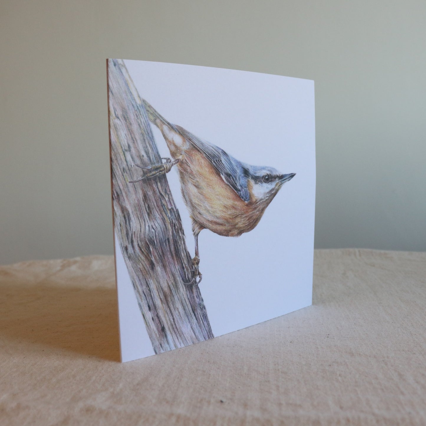 Nuthatch - Greetings Card