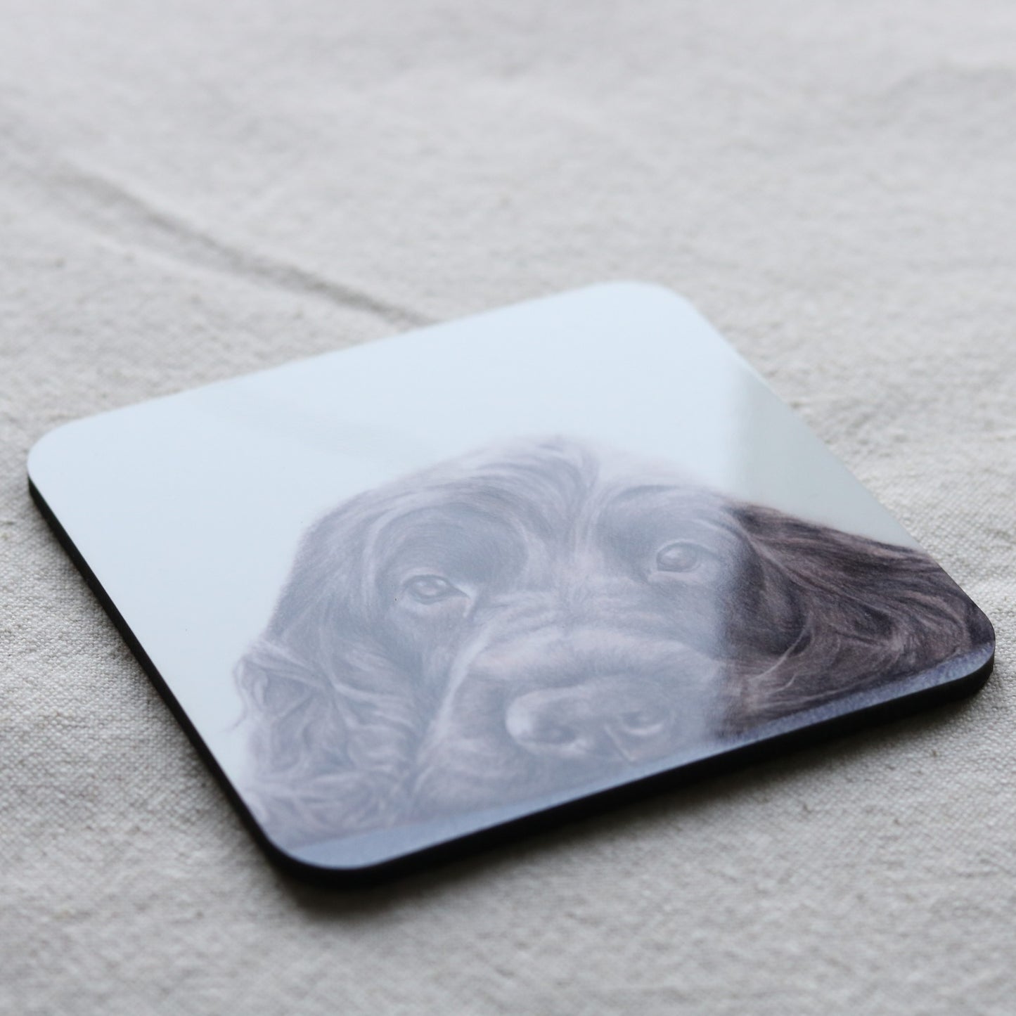 Sleepy Spaniel Coaster