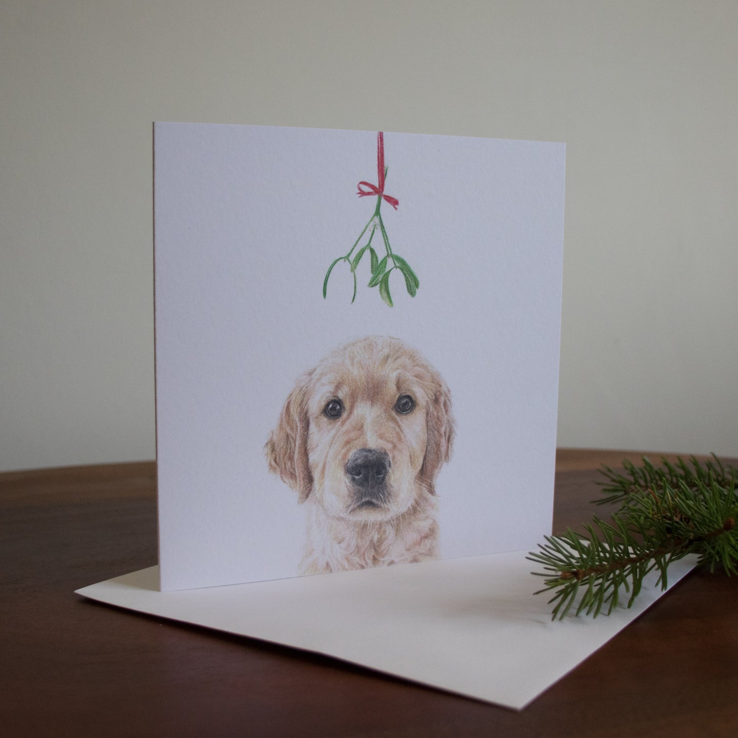 Have A Golden Christmas - Christmas Card