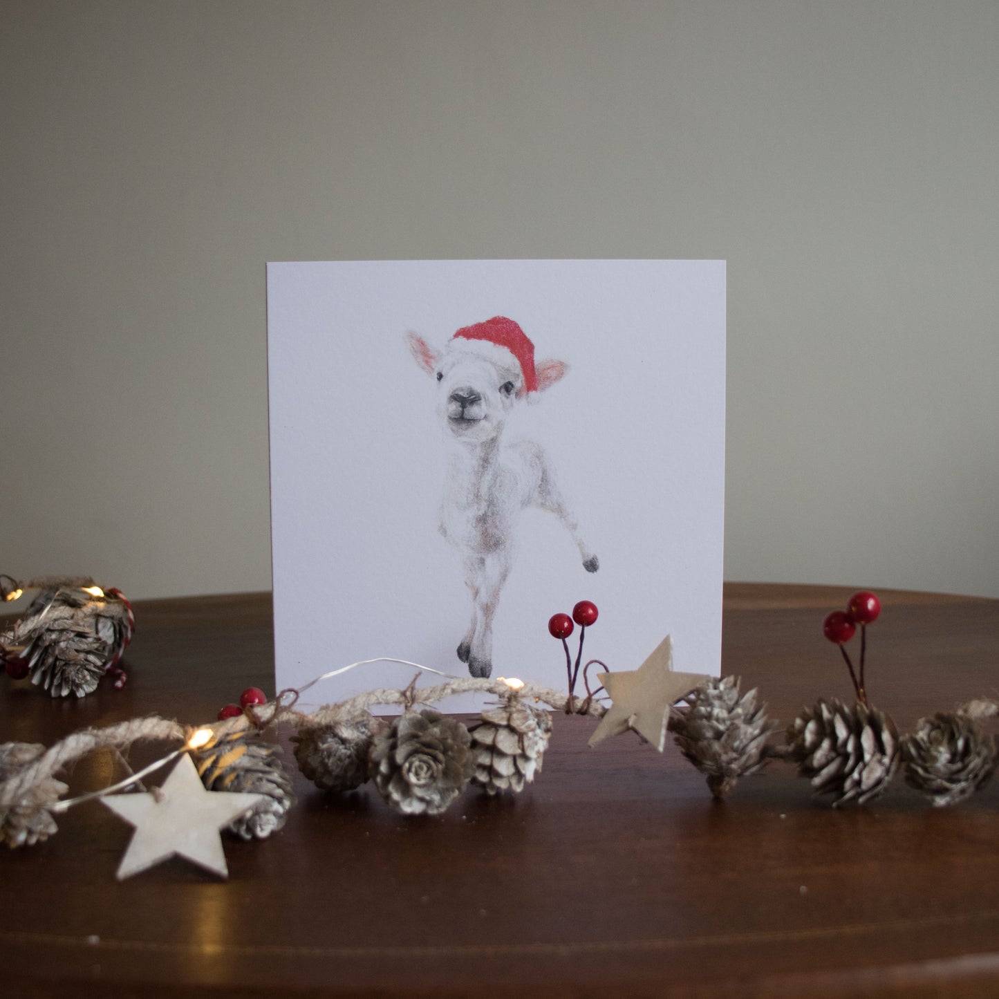 Santa's Little Helper - Christmas Card