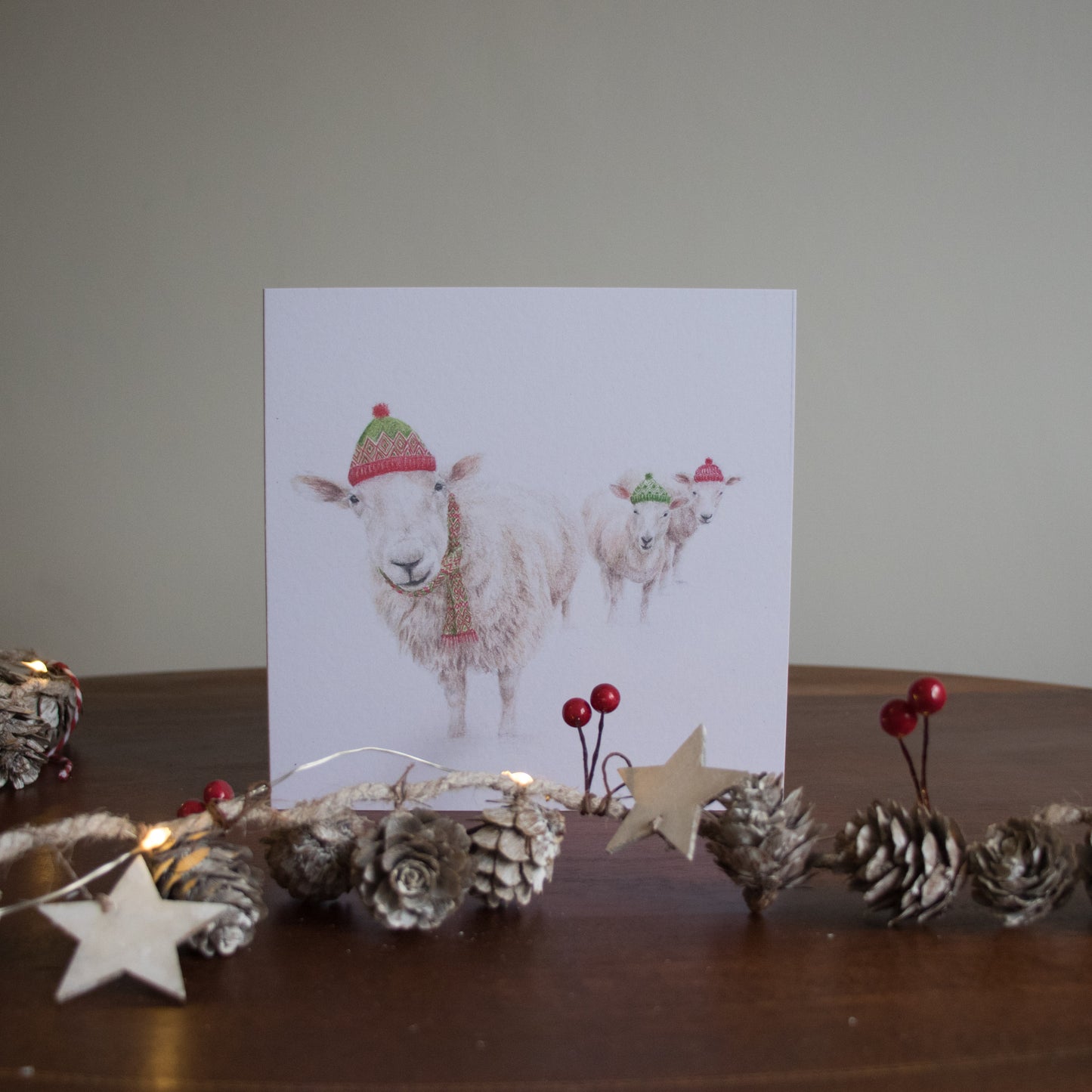 We Wish Ewe A Merry Christmas - Christmas Card