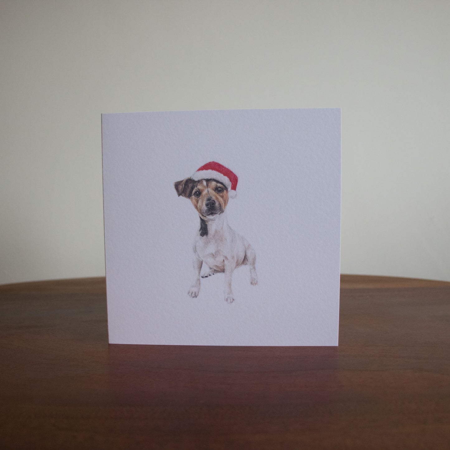 Santa Paws Is Coming To Town - Christmas Card