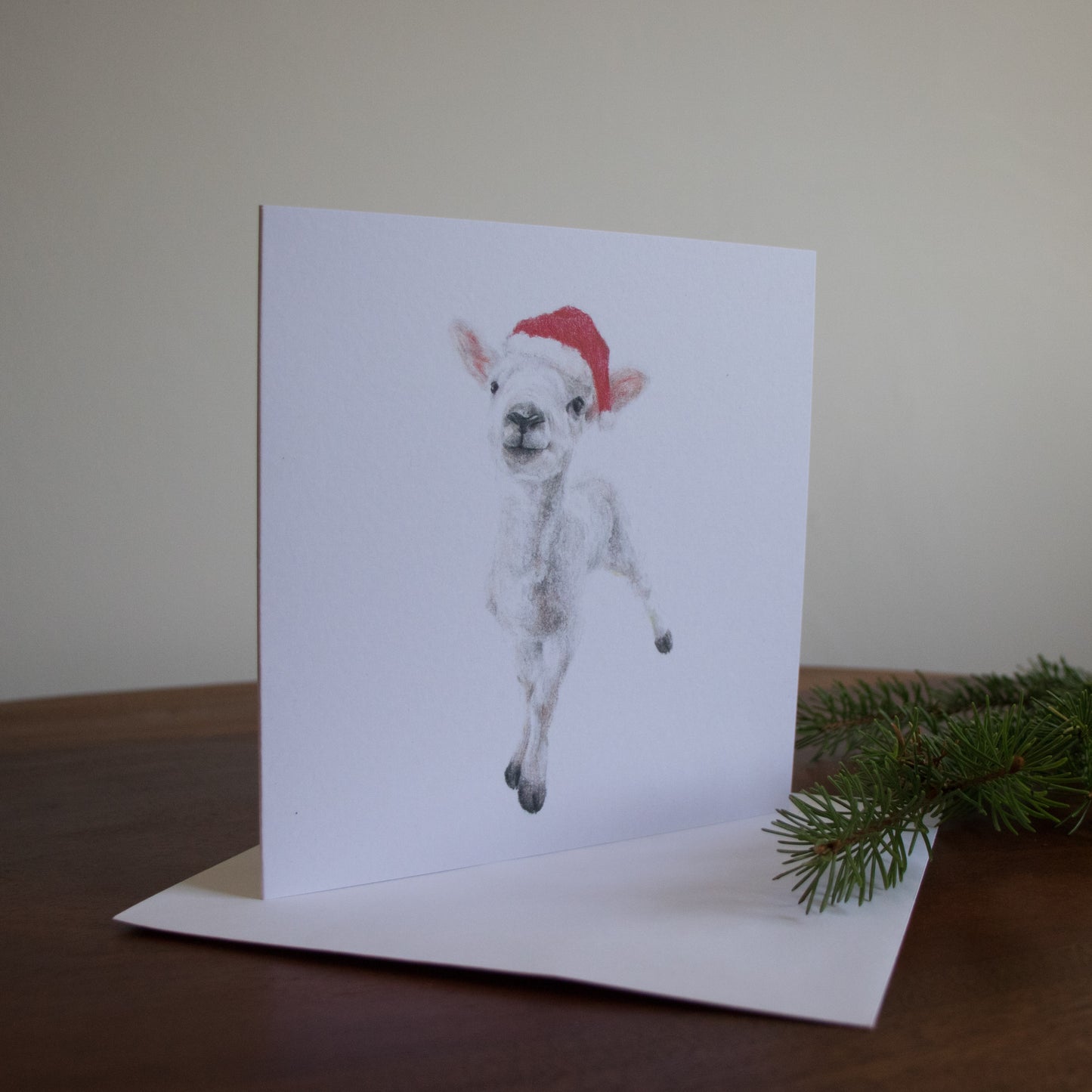 Santa's Little Helper - Christmas Card